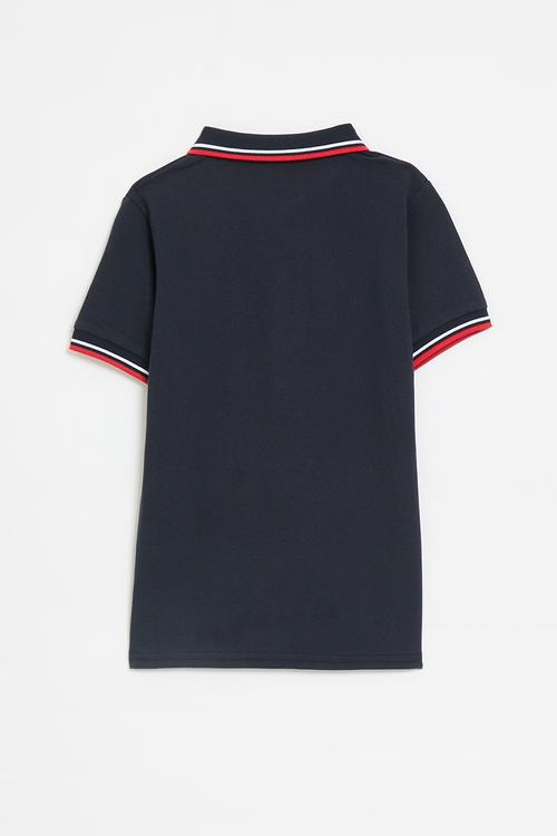 Golf tee - navy blue