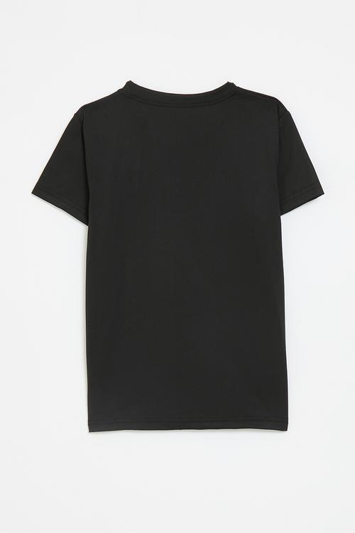 Printed tee - black