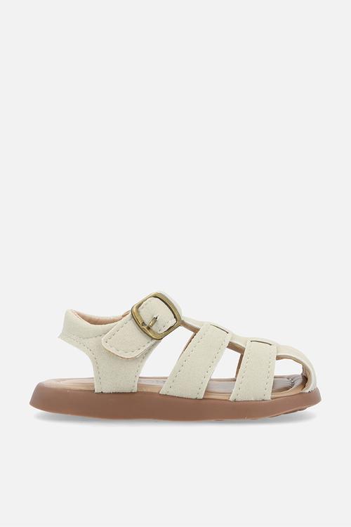 Caged sandals - beige