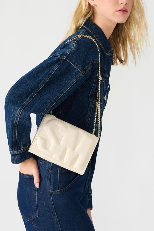 Bzoie crossbody bag - cream