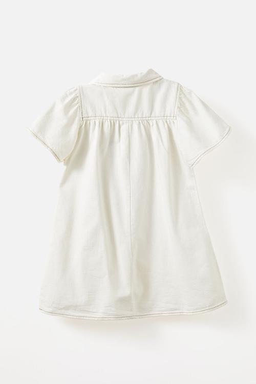 Kelly denim dress - hayman ecru
