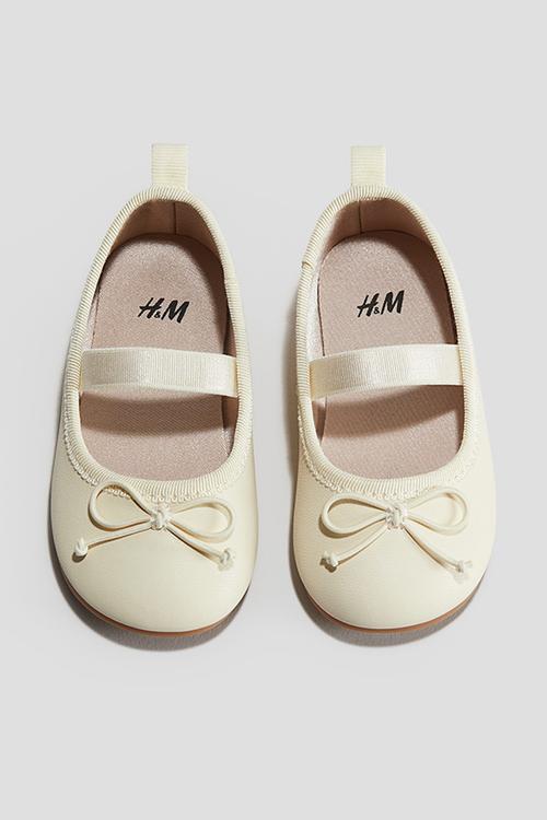 Ballet pumps - cream