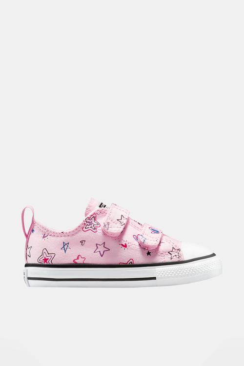 Chuck Taylor All Star Doodles Easy On - Pink Frosting/Red/My Jam