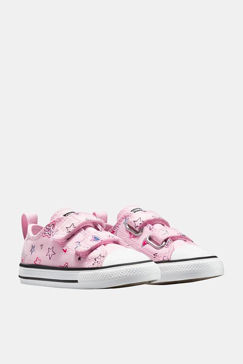 Chuck Taylor All Star Doodles Easy On - Pink Frosting/Red/My Jam