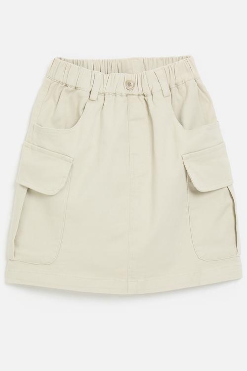 Cargo skirt - beige