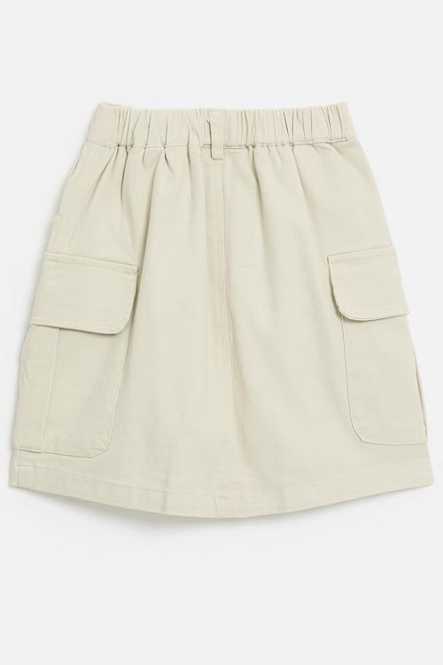 Cargo skirt - beige