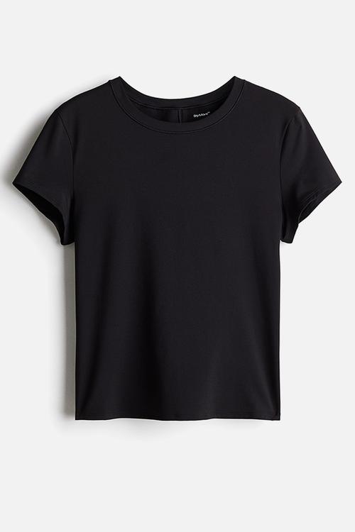 Sports top with drymove™ - black