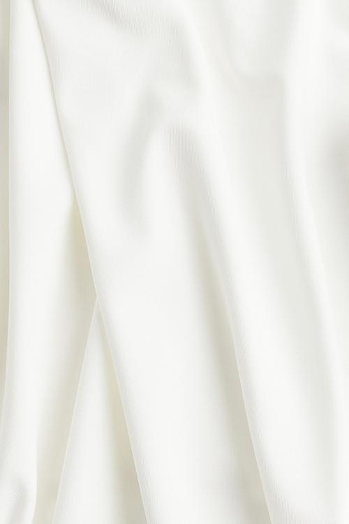 Draped t-shirt - white