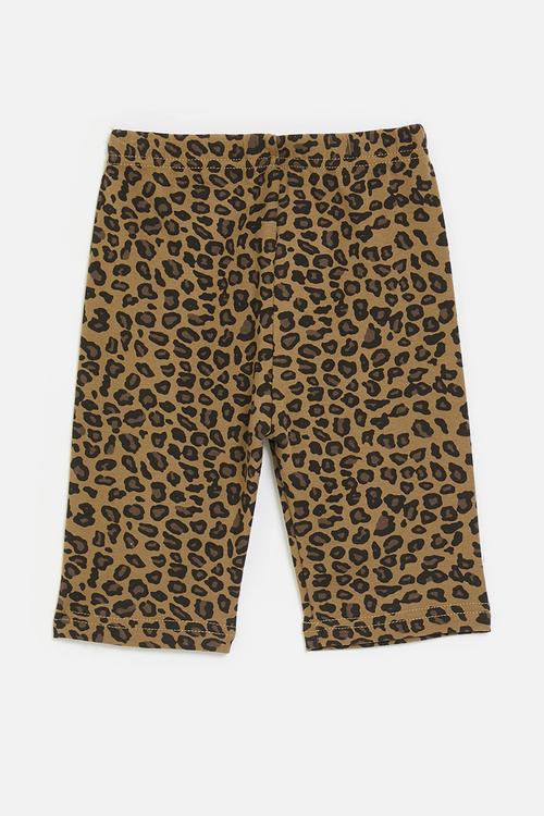 Animal print cycling shorts - multi