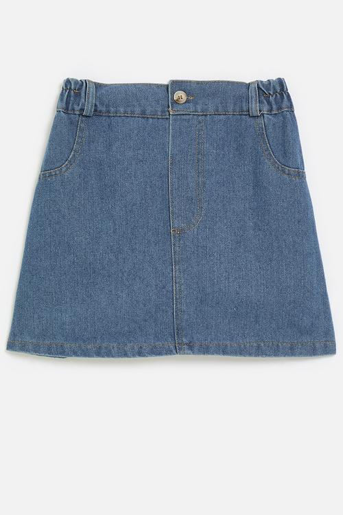 Denim skirt - blue