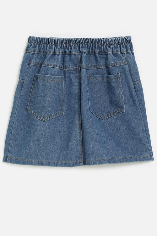 Denim skirt - blue