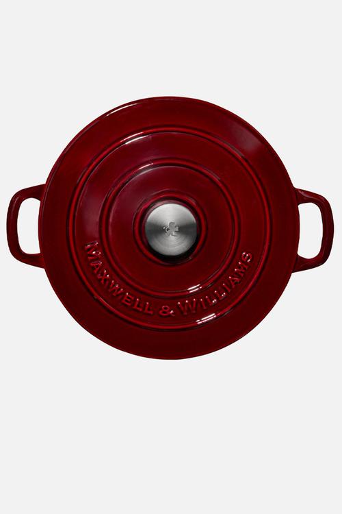 MW Cast Iron Braiser - Merlot 