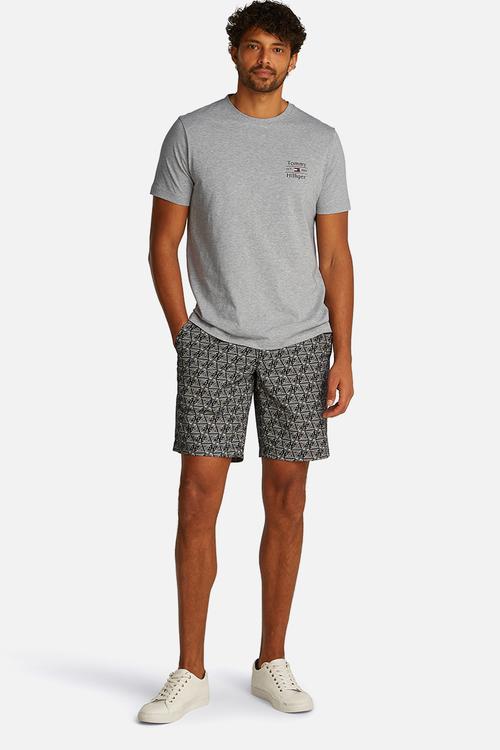 Hilfiger Stack Tee-Light Grey