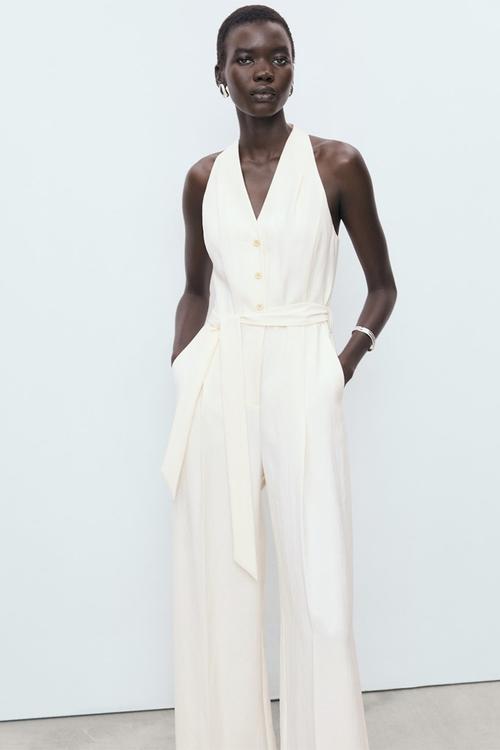 Jumpsuit Brigit - Light Beige