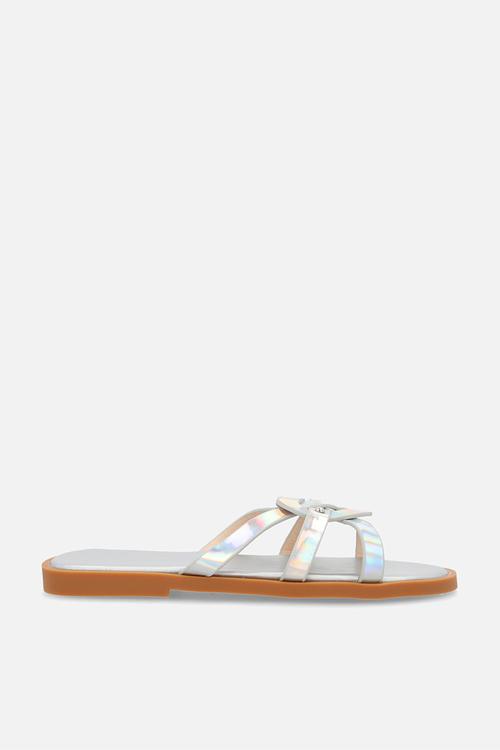 Metallic sandals - silver