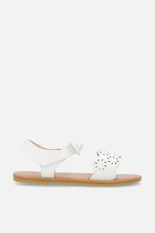 Open toe sandals - white