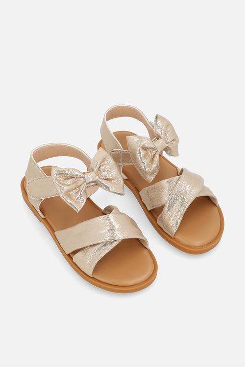 Metallic sandals - gold
