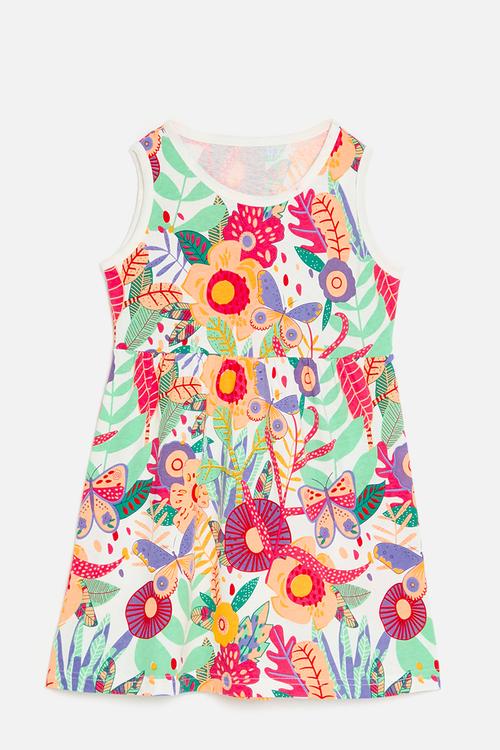 Floral print dress - multi