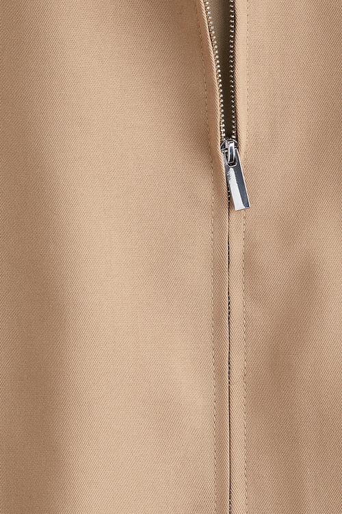 Twill jacket - dark beige