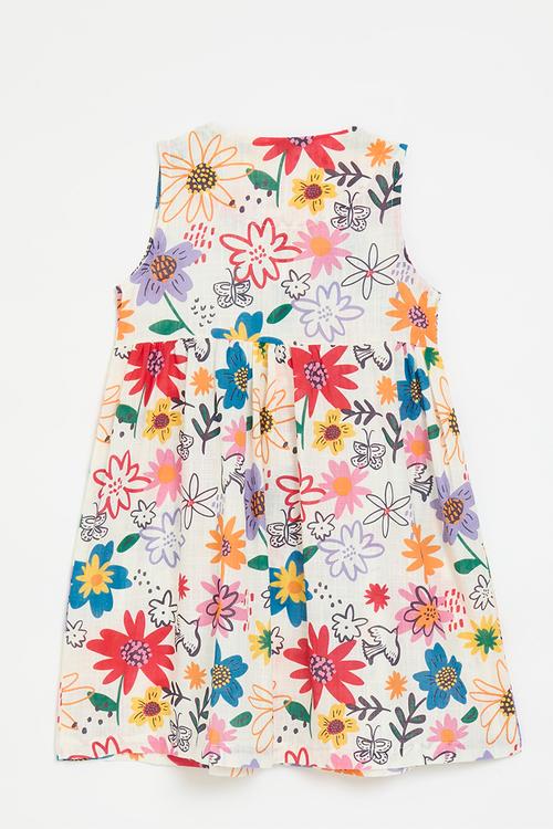 Floral print dress - multi