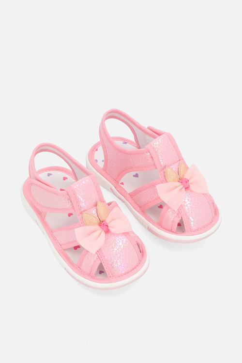 Caged sandals - pink