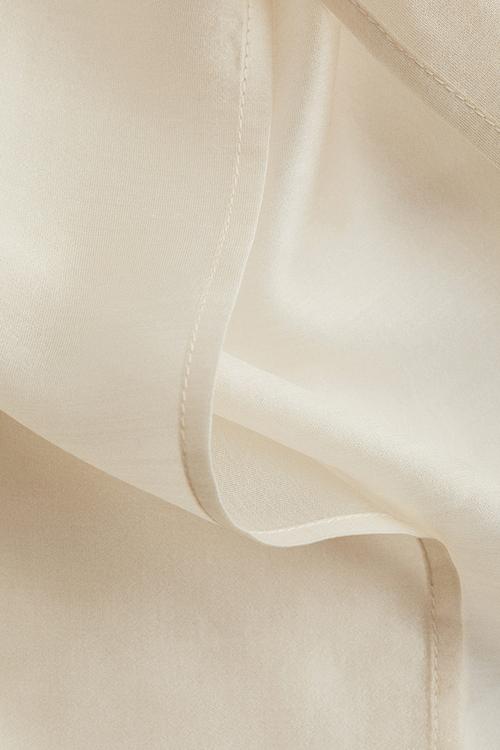 Long strappy top - cream
