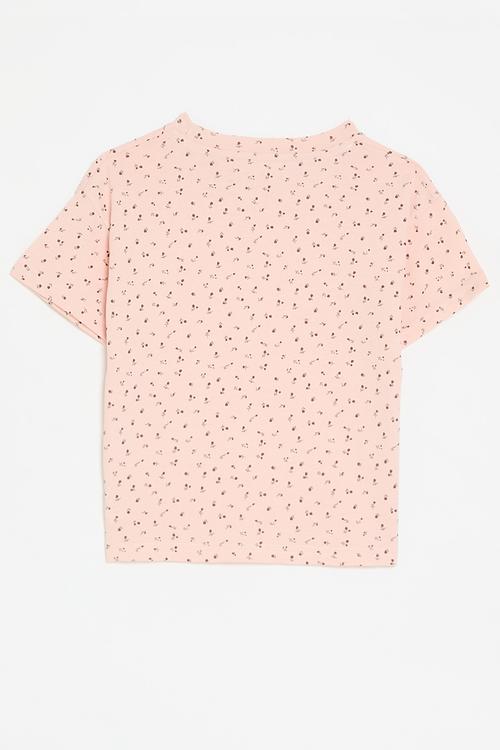 Printed tee - pink