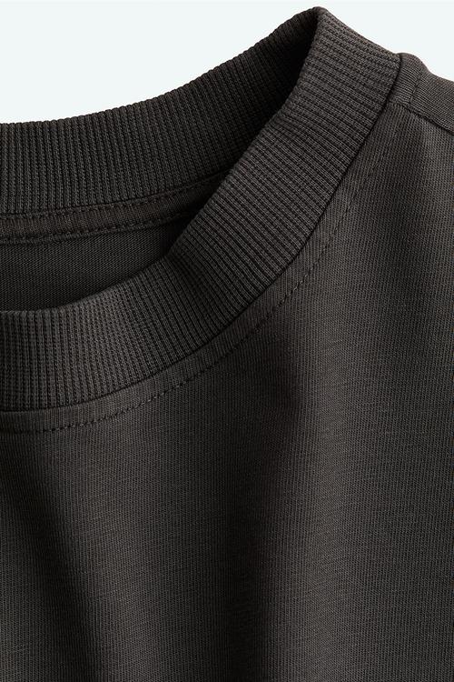 Washed-look T-shirt - grey