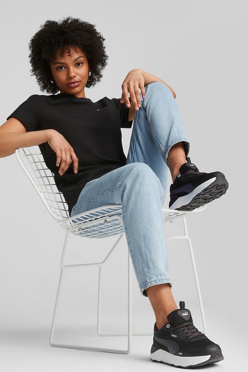 Her Structured Tee - Puma Black