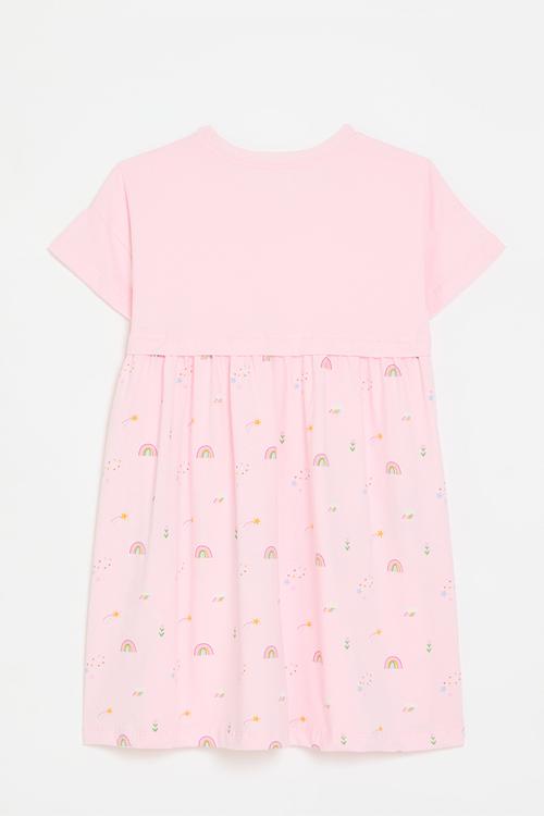 Printed dress - pink