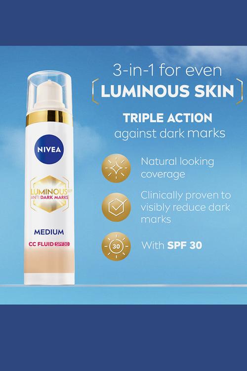 LUMINOUS630 Anti Dark Marks SPF 30 Medium Day Care  CC Fluid - 40ml