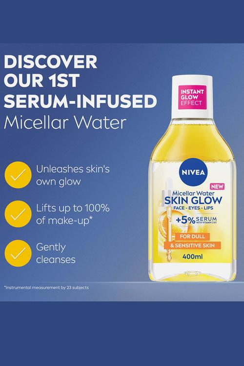 Skin Glow Serum-Infused Micellar Cleansing Water - 400ml