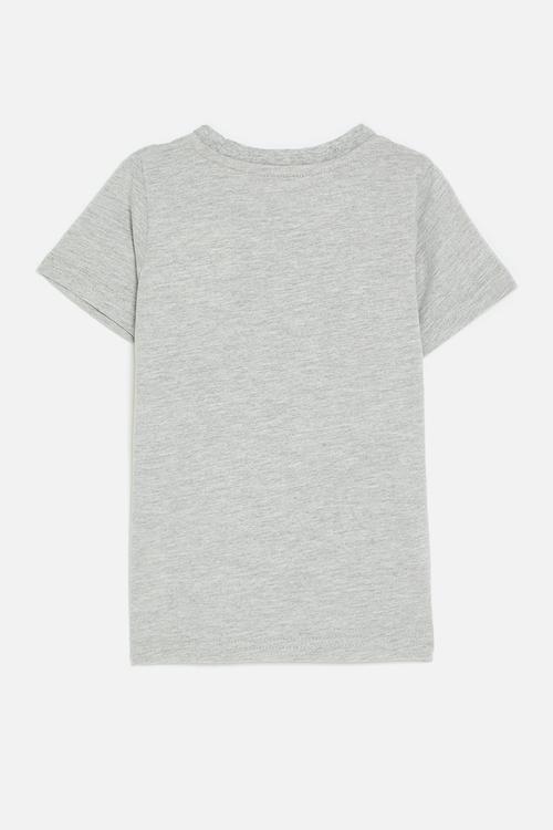 Printed tee - grey