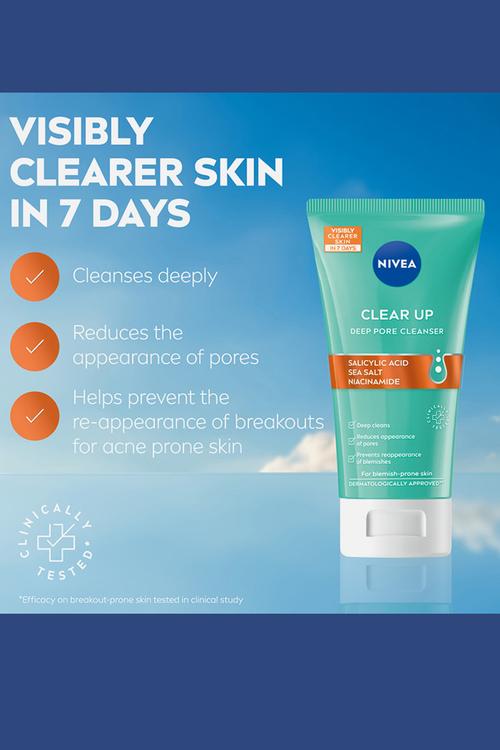 Clear Up Deep Pore Face Wash Cleanser - 150ml