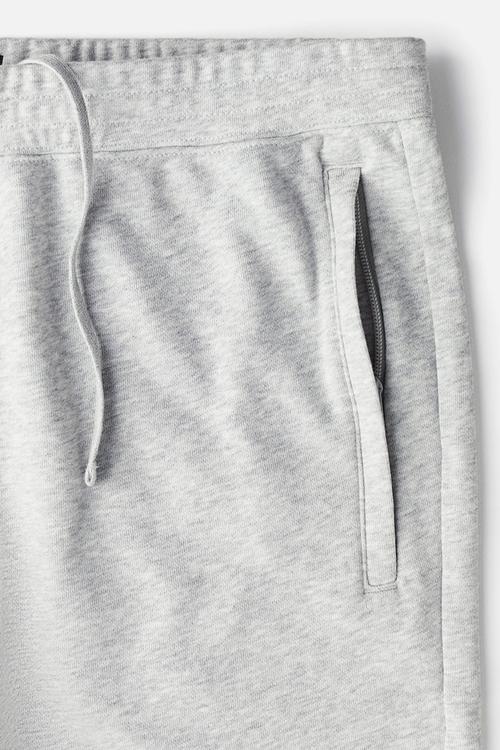 Coolmax® regular fit sweathorts - light grey marl