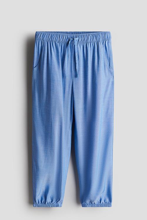 Woven joggers - blue