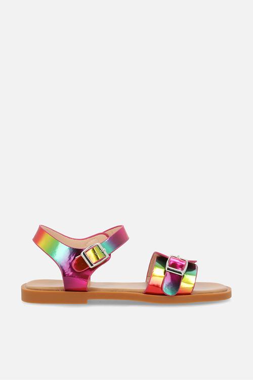 Metallic sandals - multi