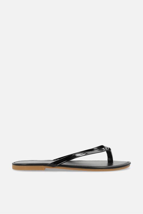 Thong sandals - black
