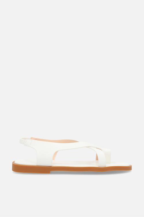 Criss cross sandals - white