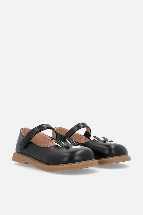 Applique mary janes - black