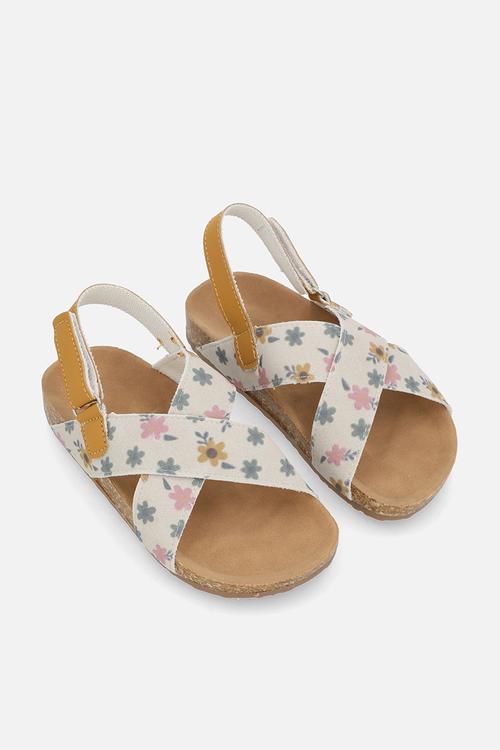 Floral sandals - multi