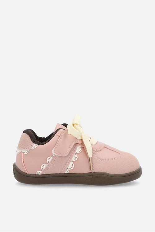 Lace sneakers - light pink
