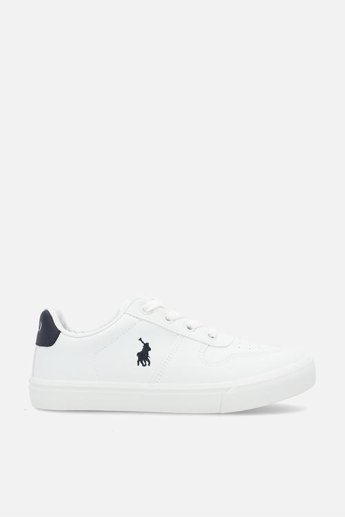 Classic leather sneaker - white