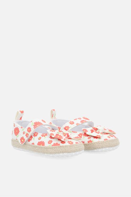 Printed espadrilles - red & white