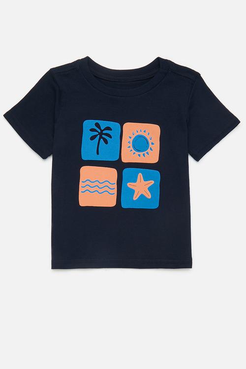 2 Pack tee - navy/grey