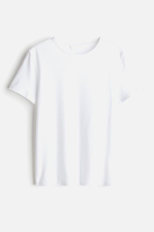 Fitted t-shirt - white