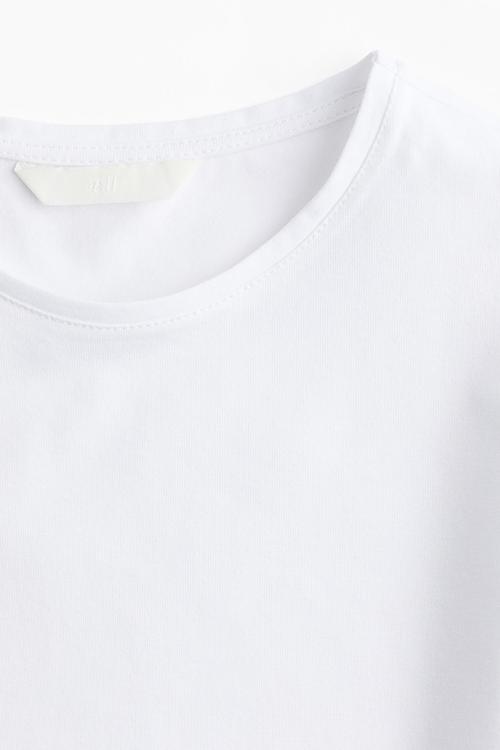 Fitted t-shirt - white