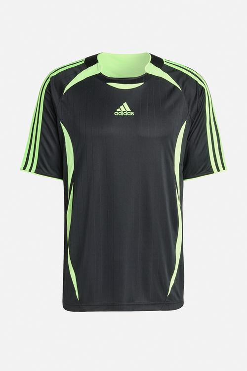 TEAMGEIST TEE - black/signal green