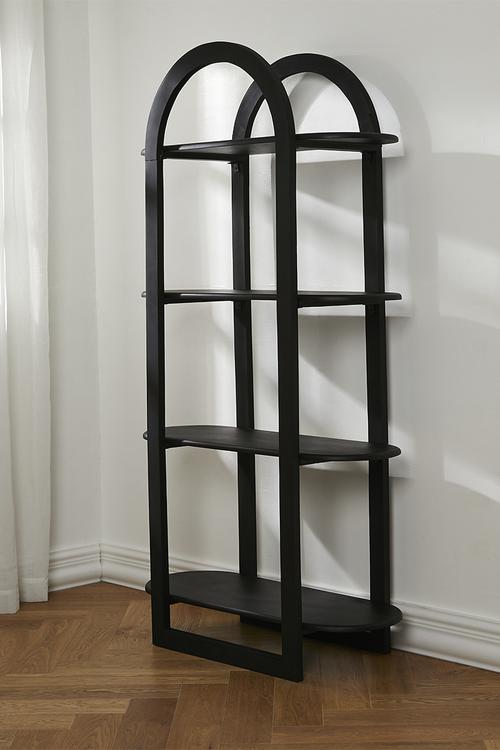 Meera Freestanding Shelf - Black