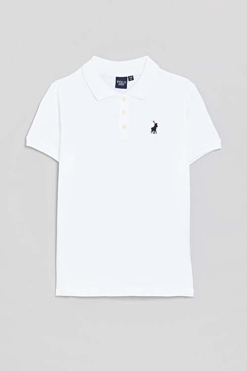Core girls nina ss golfer - white